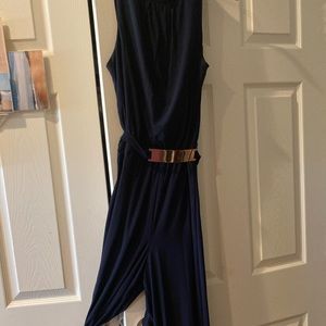 Navy blue jumpsuit